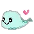 cute whale