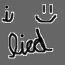 i lied
