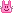 pink bunny <3