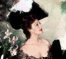Ava Gardner, Actress, Vintage, Hat