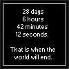 end of the world