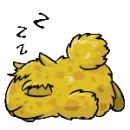 sleeping neopet