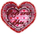 Valentine Heart w/ Shae name