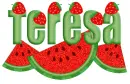 watermelon strawberries teresa