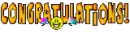 congratulations smiley celebrate