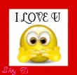 I LOVE YOU SMILEY VALENTINES