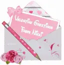 Letter with Nikki name