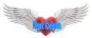 Kurt Cobain heart and wings