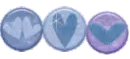 Blue hearts