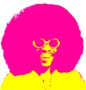 Afro man.