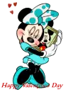 minnie happy Valentines day