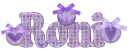 Roni ... purple hearts