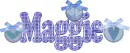 Maggie ... blue hearts