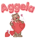 Aggela- teddy with heart