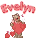 Evelyn- teddy with heart