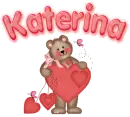 Katerina- teddy with heart