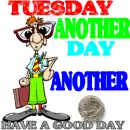 TUESDAY another day another dime