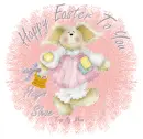 Easter Bunny w/ Shae name