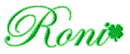 glitter clover Roni