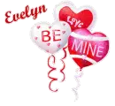 Evelyn valentine balloons