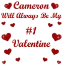 Cameron will always be my #1 valentine