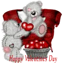 creddy bears Happy Valentines Day