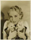Bebe Daniels , actress, vintage, dogs