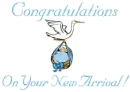 Congratulations on your new arrival