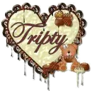 chocolate bear heart tripty