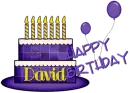 Happy Birthday David.