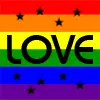Love in rainbow