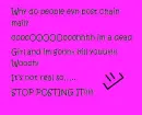 CHAIN MAIL SUCKS!!!!!!