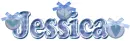 Jessica ... blue hearts