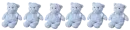 Baby  blue teddy
