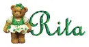 ST PADDY'S TEDDY BEAR: RITA