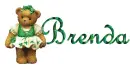 ST.PADDY'S TEDDY BEAR: BRENDA