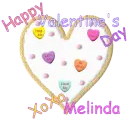 Valentine Cookie - Melinda