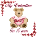 My Valentine 10 years-Sandy