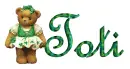ST PADDY'S TEDDY BEAR: TOTI