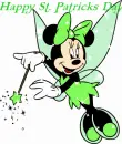 Minnie Happy St Patricks Day