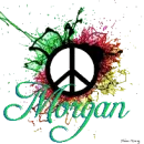 Morgan Peace Sign
