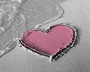 Sand heart.