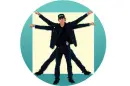 a man standing