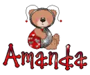 Ladybug Bear- Amanda