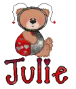 Ladybug Bear- Julie