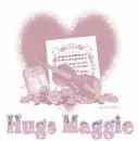 Heart with Violin and Maggie name
