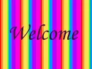 Rainbow welcome