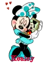 minnie with Kealey
