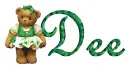ST. PADDY'S DAY TEDDY BEAR: DEE