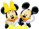 Minnie & Mickey with Mickie